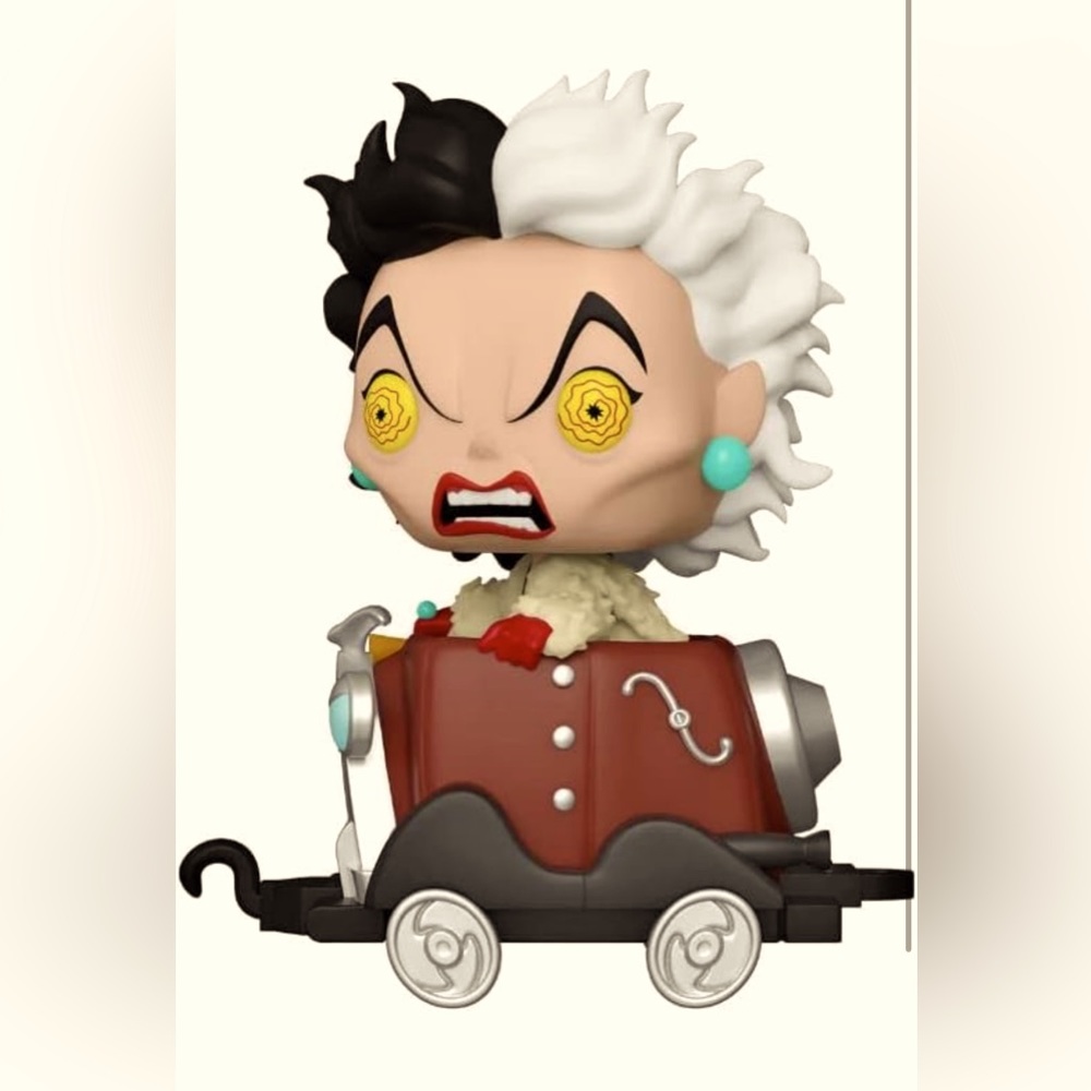 Funko POP! Disney Villains Trains Cruella De Vil in Cart Shop Exclusive